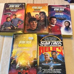 Star Trek 5 Book Collection